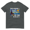 Van Gogh Starry Night & Bitcoin Moon T-Shirt Dark Heather