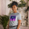 Astronaut & Bitcoin City T-Shirt Sport Grey